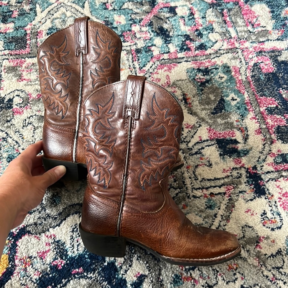 ARIAT Kids Brown Western Boots - sz. 11.5